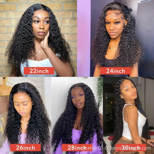 Brazilian 4x4 Lace Closure Human Hair Wigs for Black Women 150% Density Remy Hair Lace Wigs with Pre Plucked Baby Hair